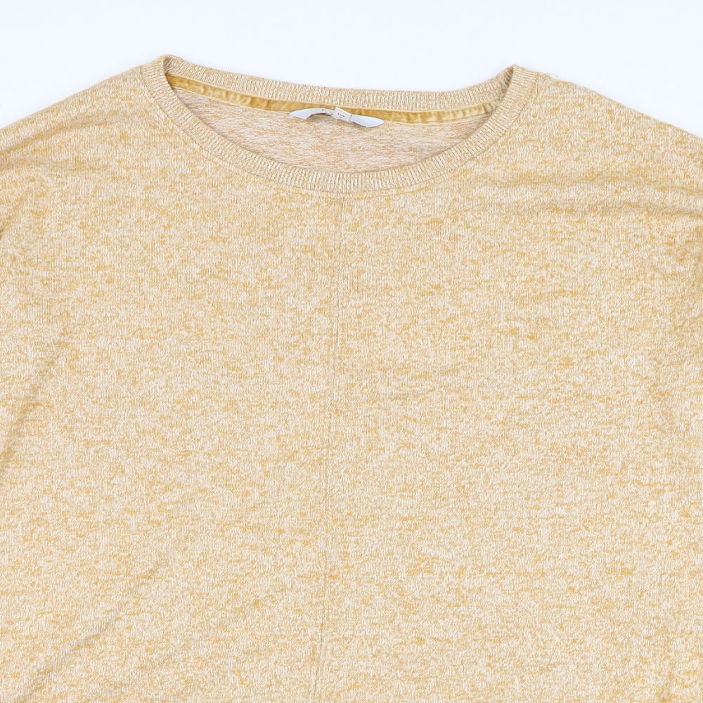 Womens UK Size 8 NEXT Yellow Pullover Jumper