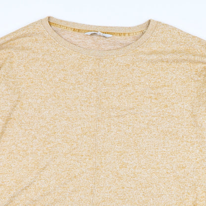 Womens UK Size 8 NEXT Yellow Pullover Jumper