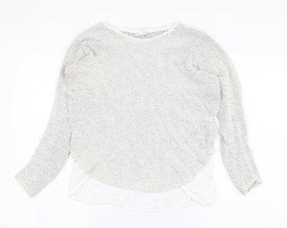 Womens UK Size M Zara Grey Pullover Jumper