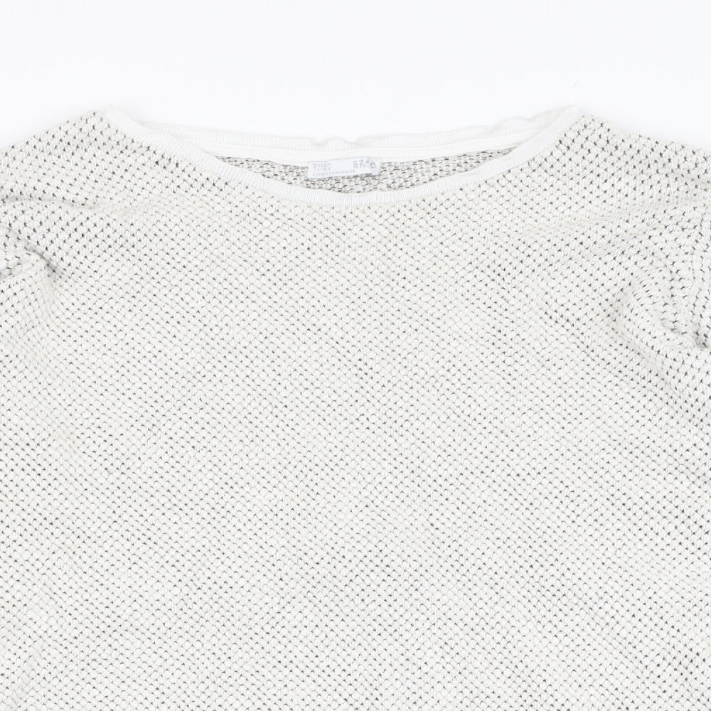 Womens UK Size M Zara Grey Pullover Jumper