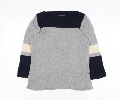 Womens UK Size 10 NEXT Grey Pullover Jumper