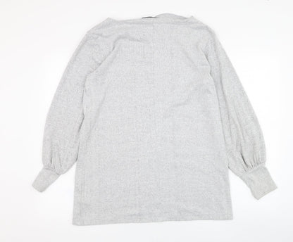 Womens UK Size 12 Marks and Spencer Grey Pullover Sweatshirt