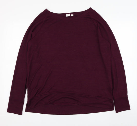 Gap Mens Pink Round Neck  Polyacrylate Fibre Pullover Jumper Size M