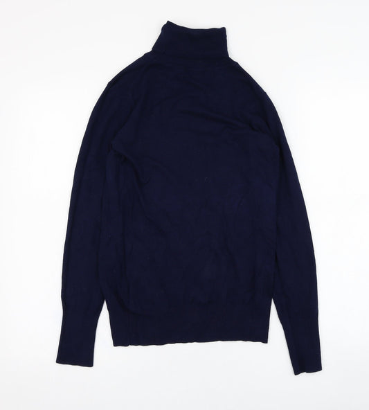 Womens UK Size 8 Dunnes Stores Blue Pullover Jumper