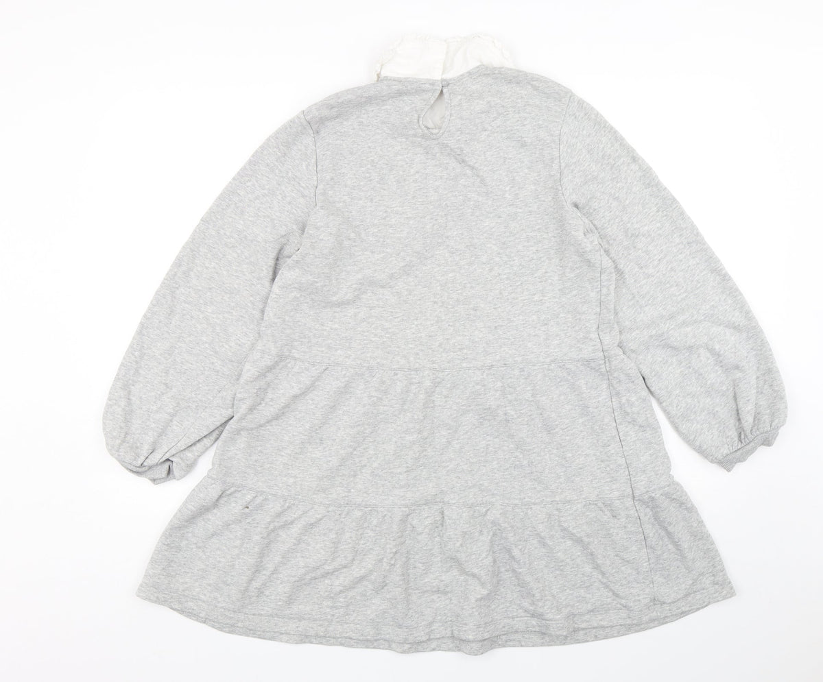 Womens UK Size M H&M Grey Pullover Jumper