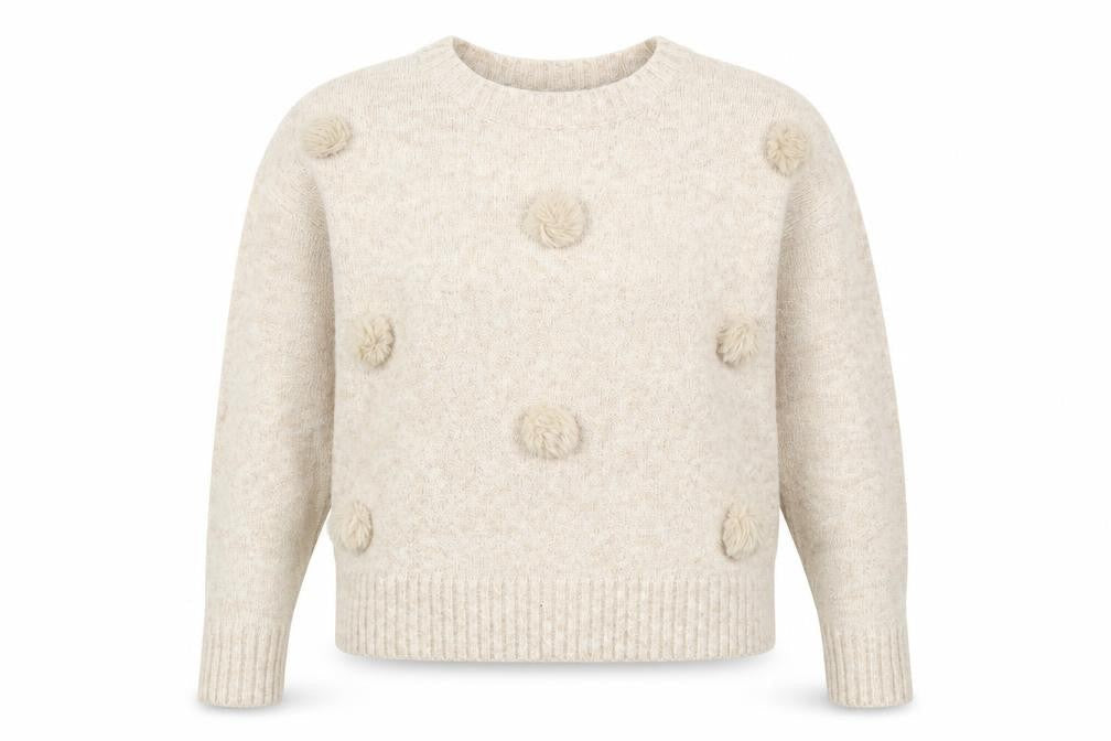 Womens UK Size 6 Primark Beige Pullover Jumper