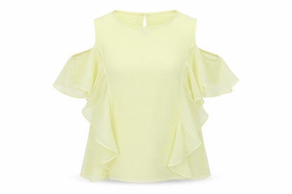 Womens UK Size 8 H&M Green Basic Blouse