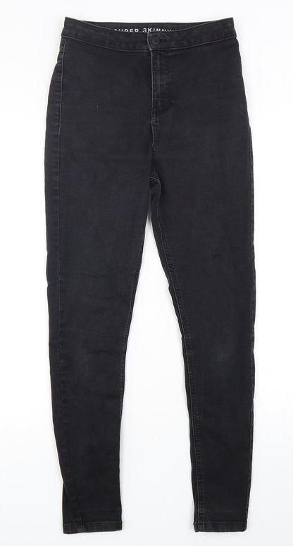 Womens UK Size 10 Marks and Spencer Regular Fit Skinny Black Jeans