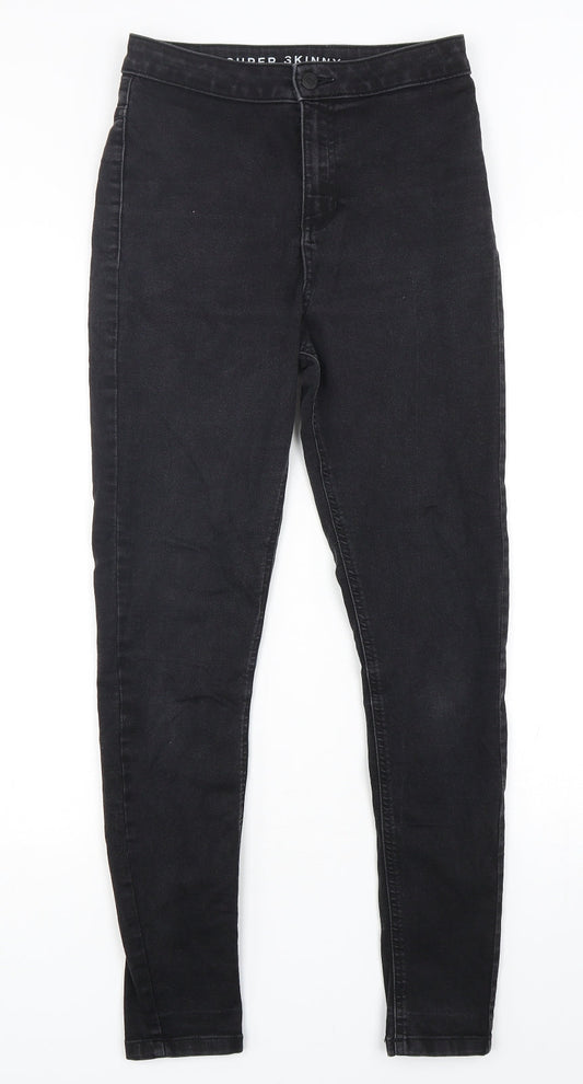 Womens UK Size 10 Marks and Spencer Regular Fit Skinny Black Jeans