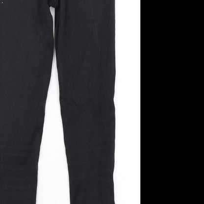 Womens UK Size 10 Marks and Spencer Regular Fit Skinny Black Jeans