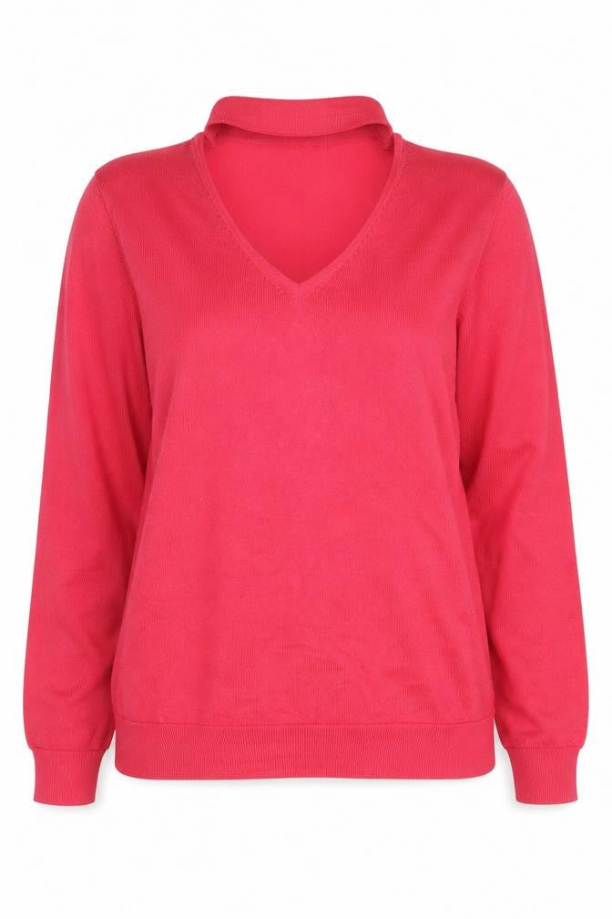 Womens UK Size 14 Per Una Pink Basic T-Shirt