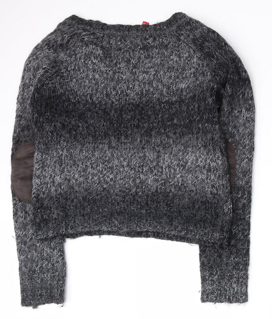 Womens UK Size 8 H&M Grey Pullover Jumper