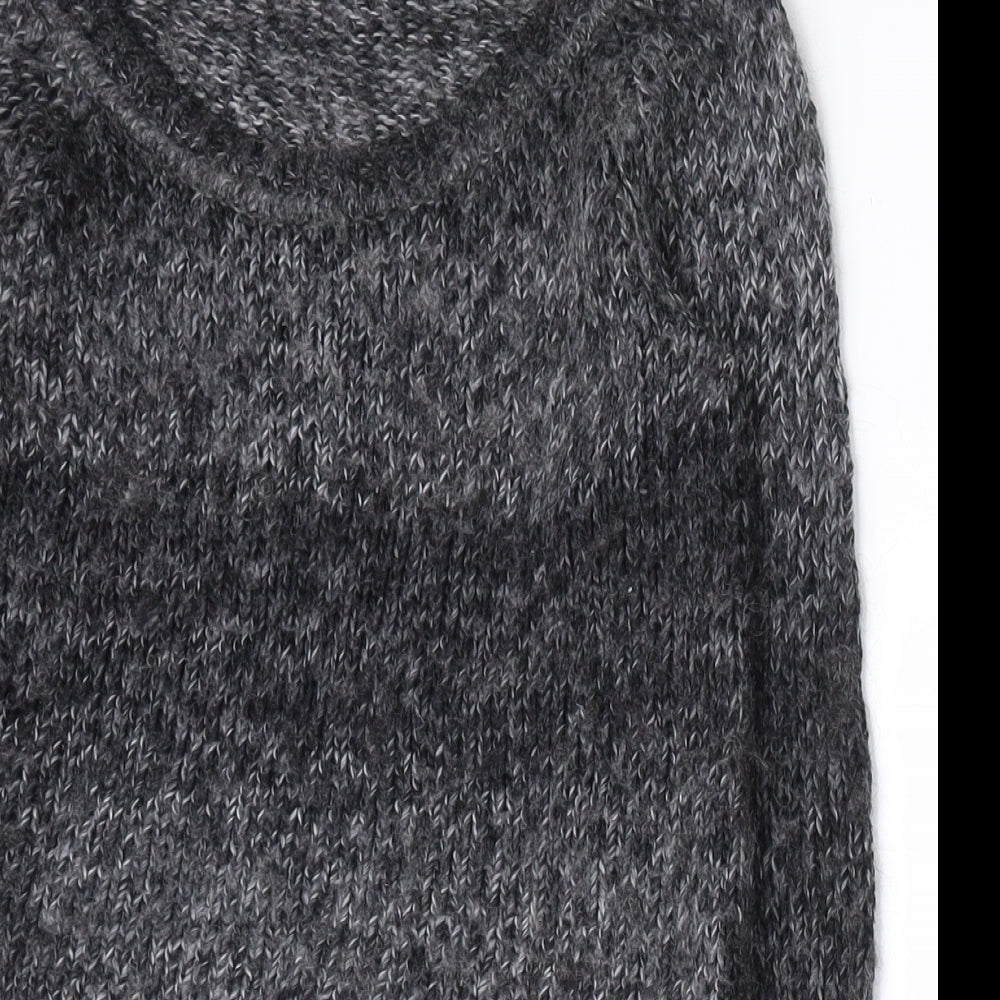 Womens UK Size 8 H&M Grey Pullover Jumper