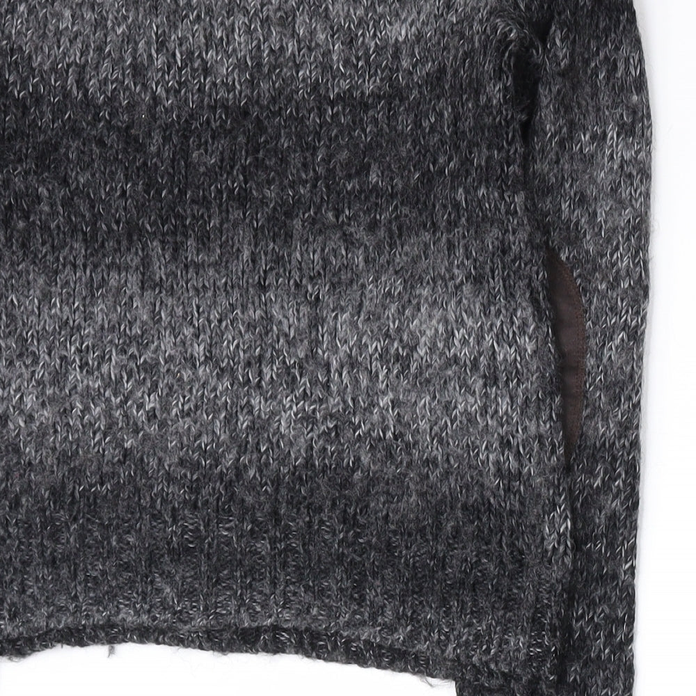 Womens UK Size 8 H&M Grey Pullover Jumper