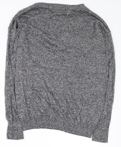 Womens UK Size 10 Marks and Spencer Grey Pullover Jumper