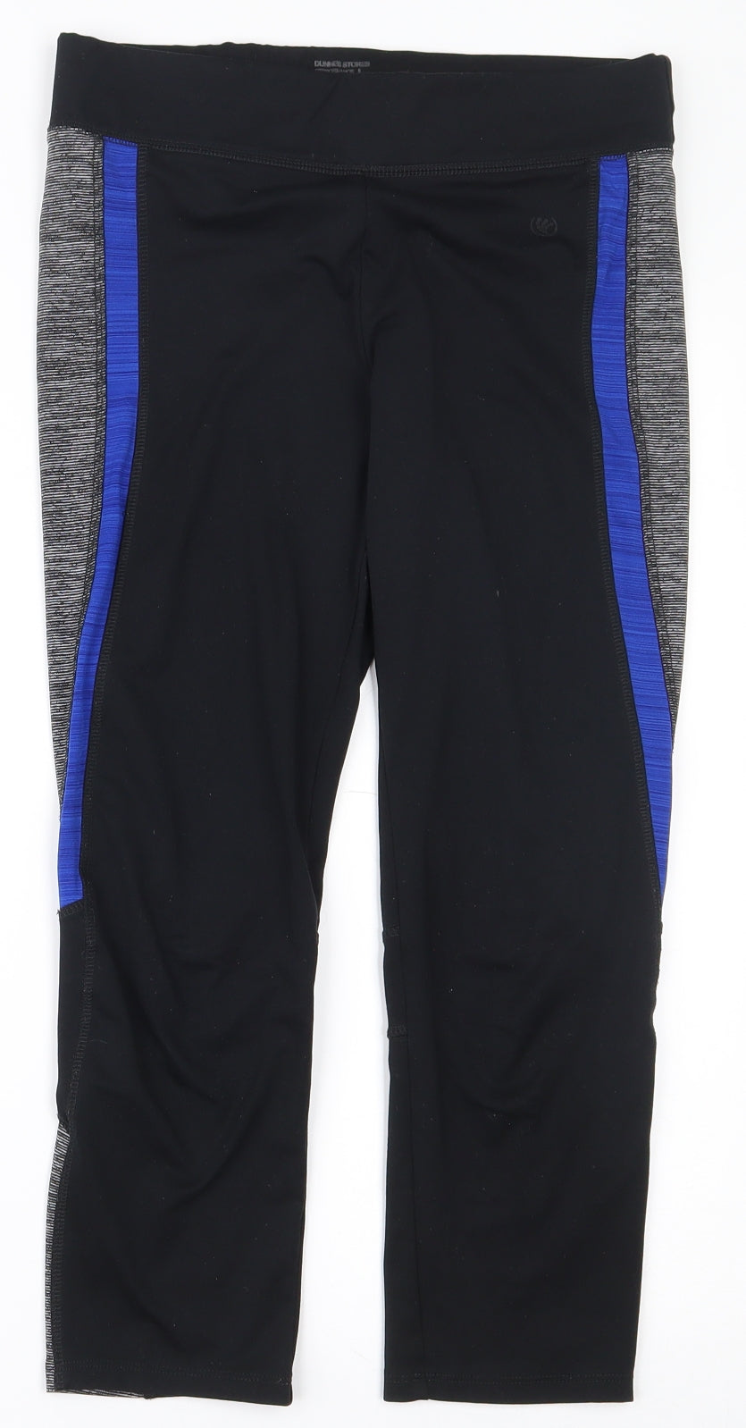 Womens UK Size 10 Dunnes Stores Regular Fit Jogger Black Leggings