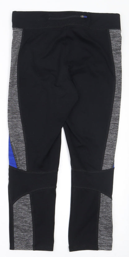 Womens UK Size 10 Dunnes Stores Regular Fit Jogger Black Leggings