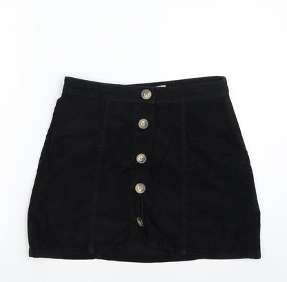 Womens UK Size 10 Denim & Co. A-Line Corduroy Skirt