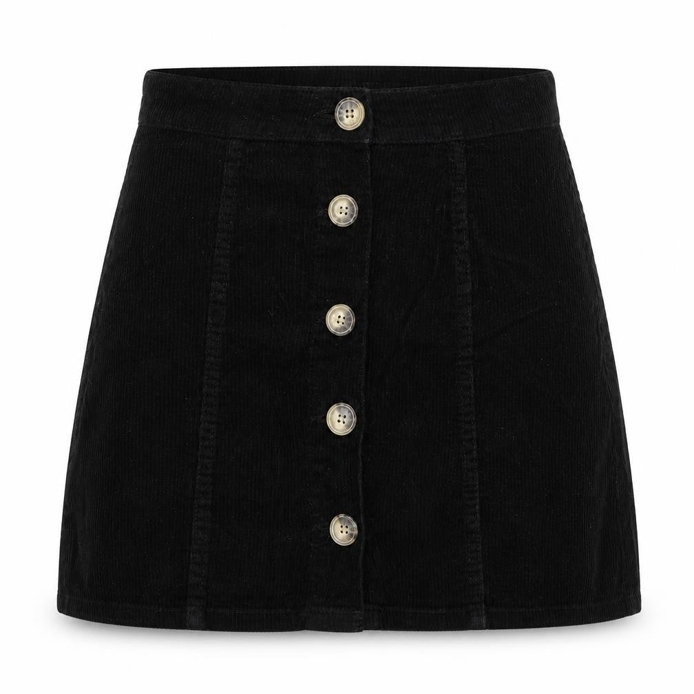 Womens UK Size 10 Denim & Co. A-Line Corduroy Skirt