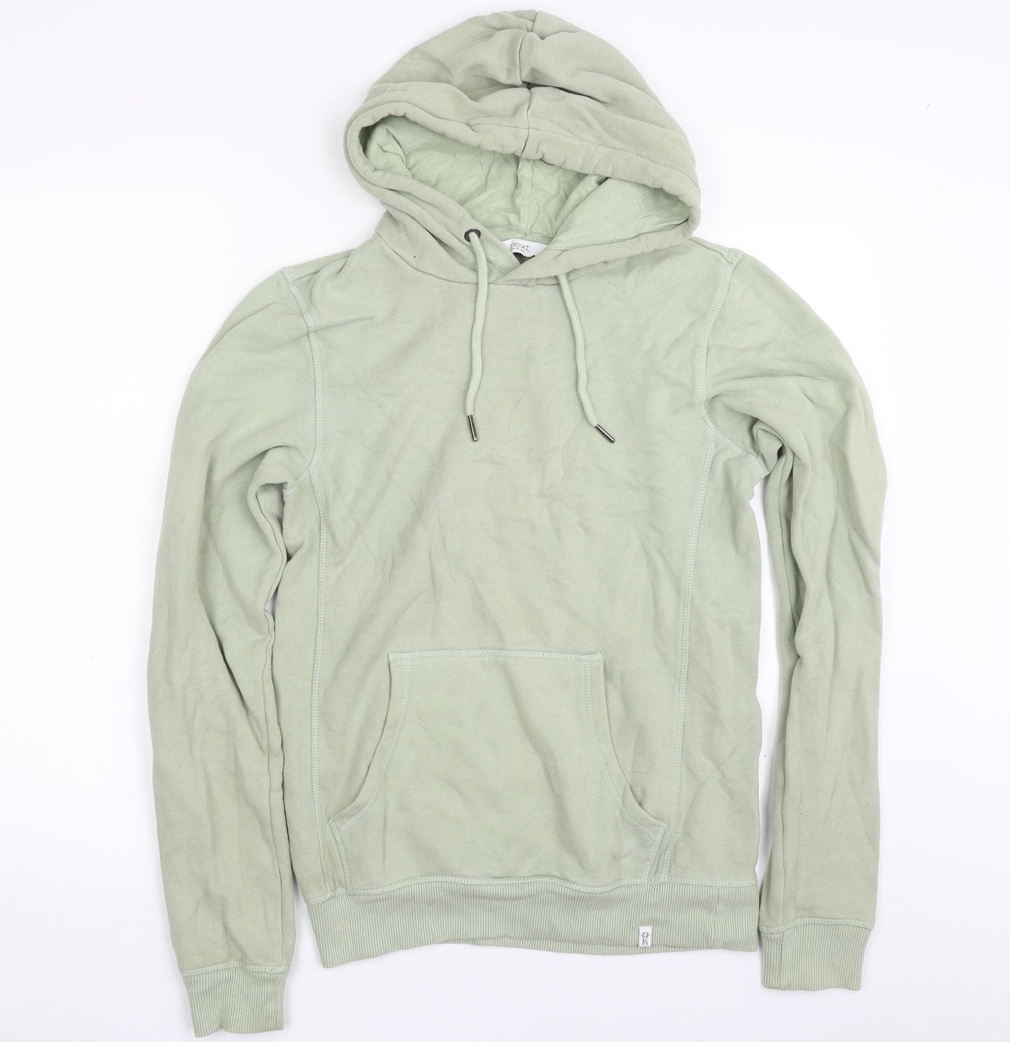 Womens UK Size XS NEXT Green Pullover Hoodie