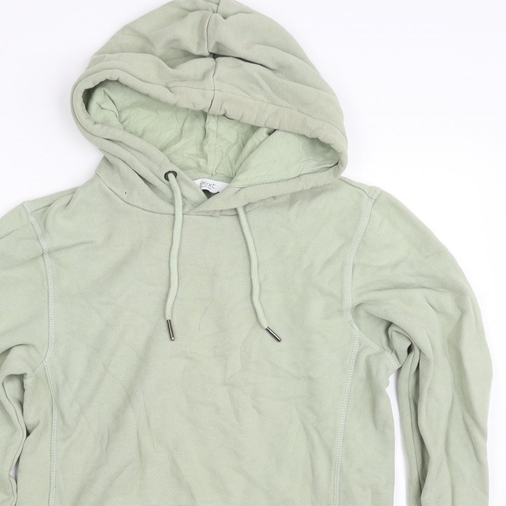 Womens UK Size XS NEXT Green Pullover Hoodie