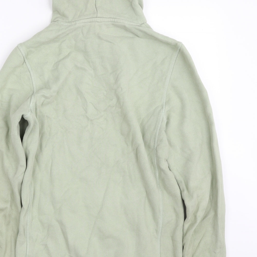 Womens UK Size XS NEXT Green Pullover Hoodie