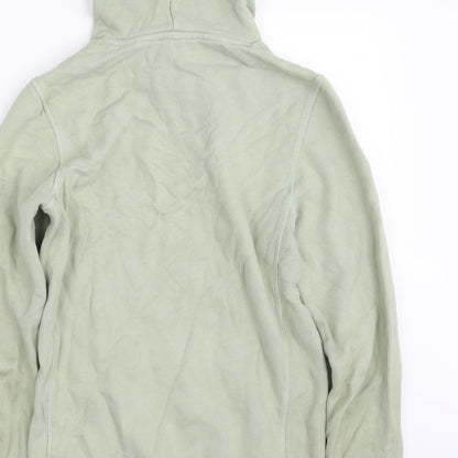Womens UK Size XS NEXT Green Pullover Hoodie