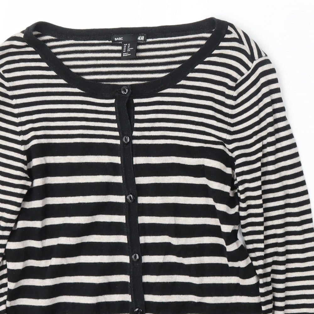 Womens UK Size XS H&M Multicoloured Cardigan Jumper