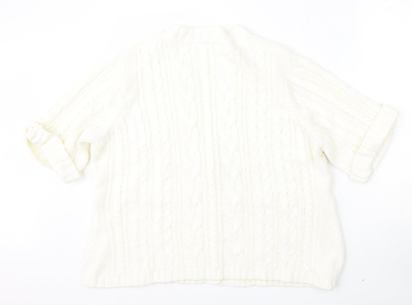Womens UK Size 20 Being Casual Beige Cardigan Jumper