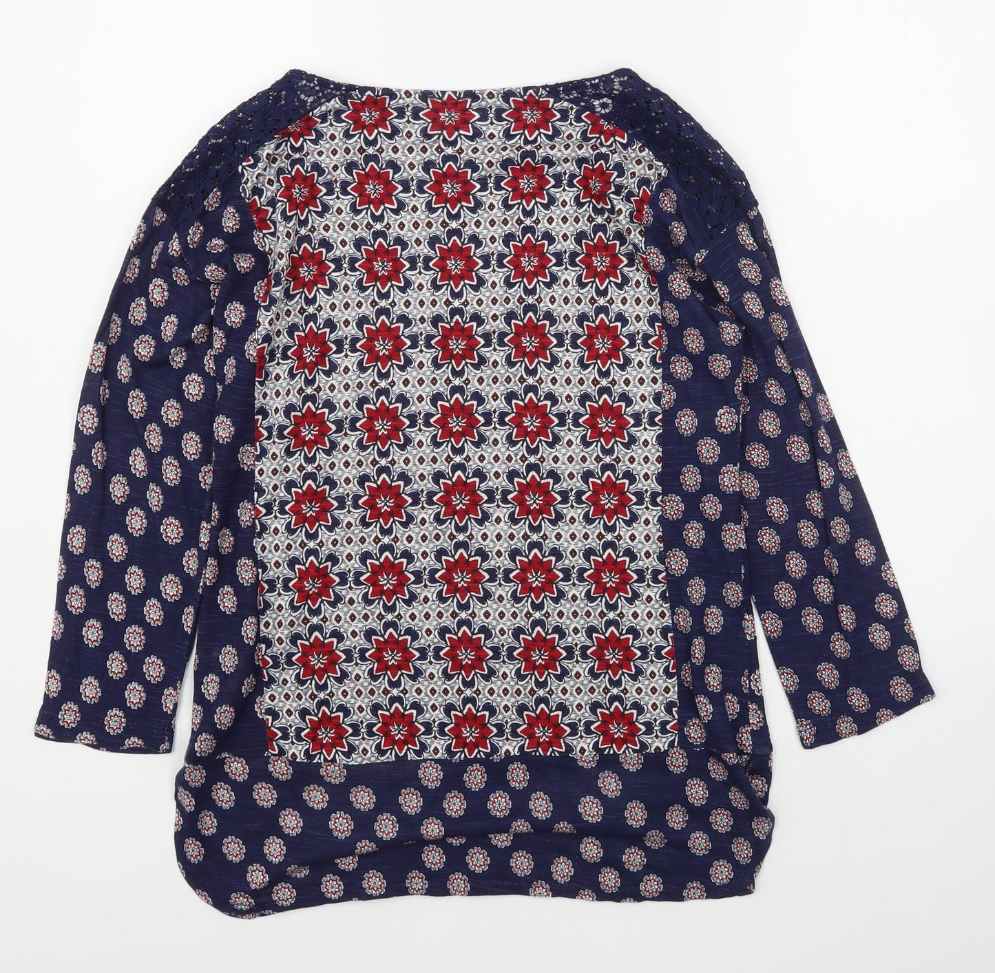 Womens UK Size 10 Marks and Spencer Multicoloured Basic Blouse