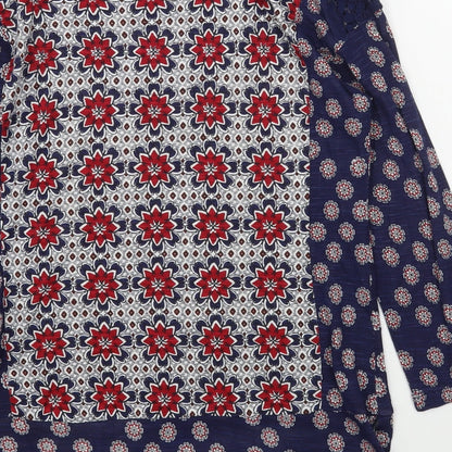 Womens UK Size 10 Marks and Spencer Multicoloured Basic Blouse