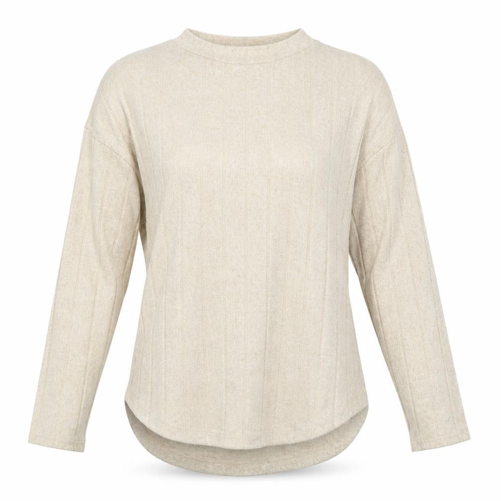 Womens UK Size S Primark Beige Pullover Jumper