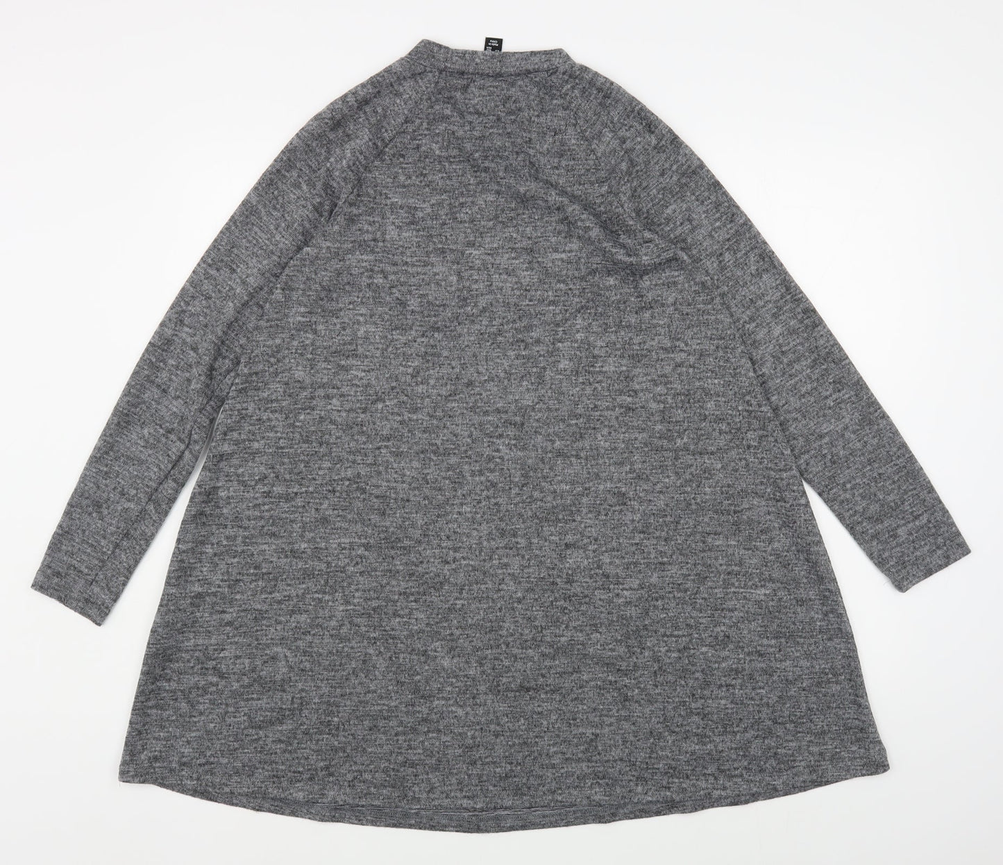 Womens UK Size 10 New Look Grey Pullover Jumper