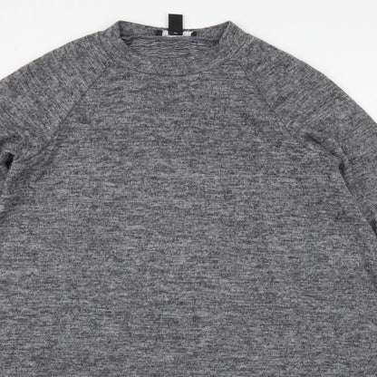 Womens UK Size 10 New Look Grey Pullover Jumper
