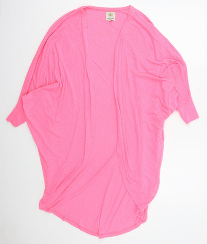 Womens UK Size 6 River Island Pink Cardigan Jumper