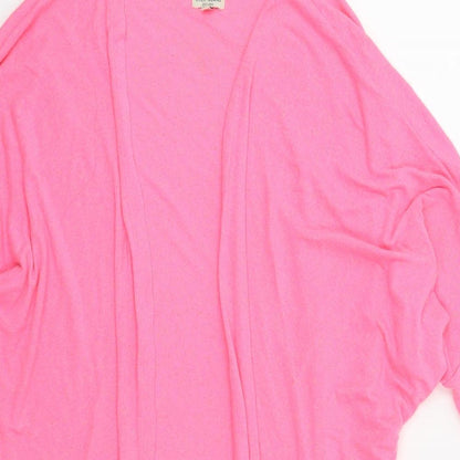 Womens UK Size 6 River Island Pink Cardigan Jumper