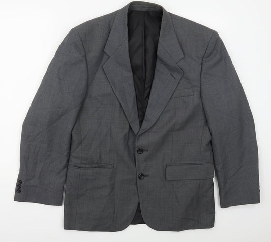 Mens UK Size 38 Burton Regular Grey Suit Jacket