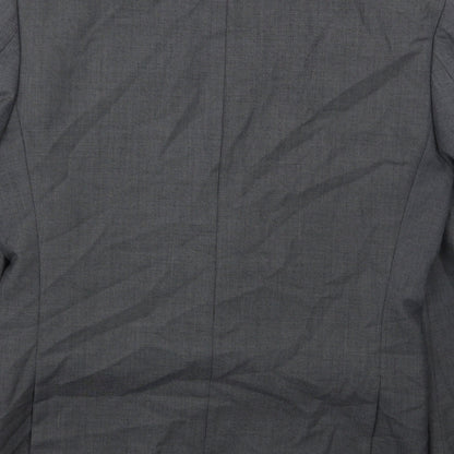 Mens UK Size 38 Burton Regular Grey Suit Jacket