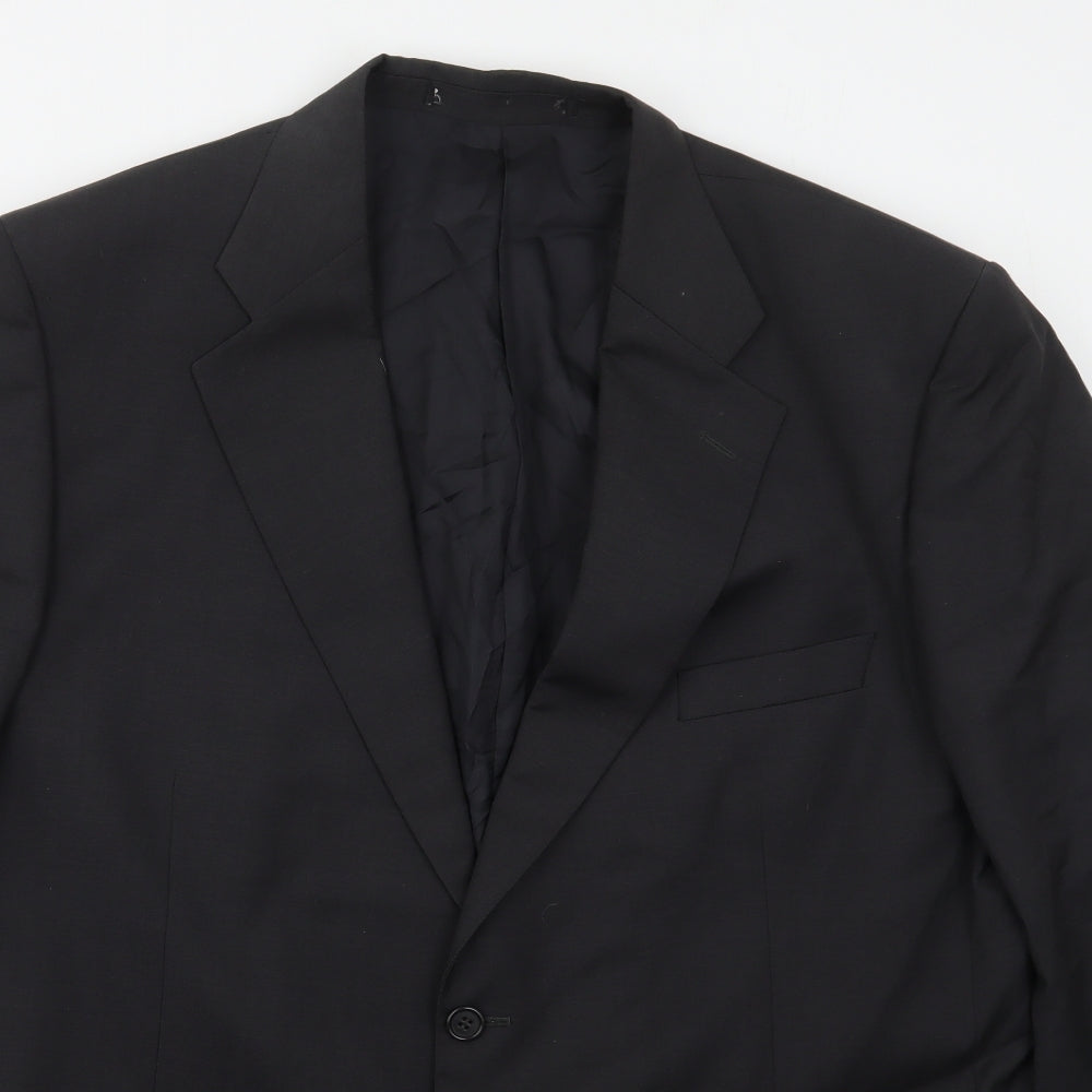 Mens UK Size 44 Preworn Regular Grey Suit Jacket