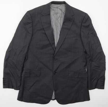 Mens UK Size 40 Marks and Spencer Regular Grey Suit Jacket