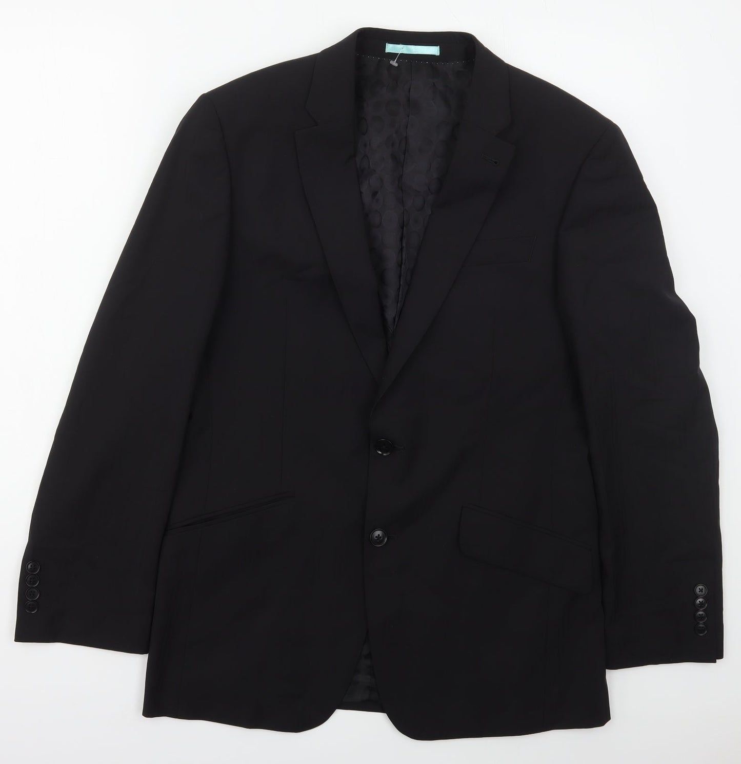 Mens UK Size 38 NEXT Regular Black Suit Jacket