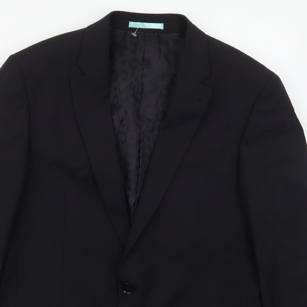 Mens UK Size 38 NEXT Regular Black Suit Jacket
