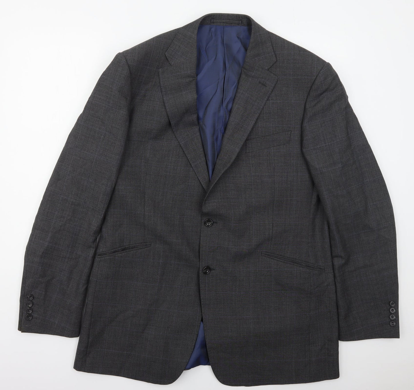 Mens UK Size 42 Marks and Spencer Regular Grey Suit Jacket