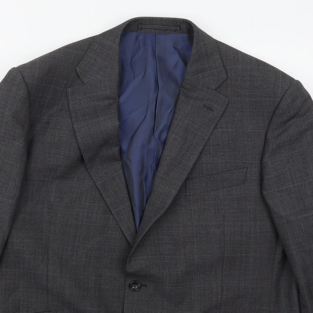 Mens UK Size 42 Marks and Spencer Regular Grey Suit Jacket