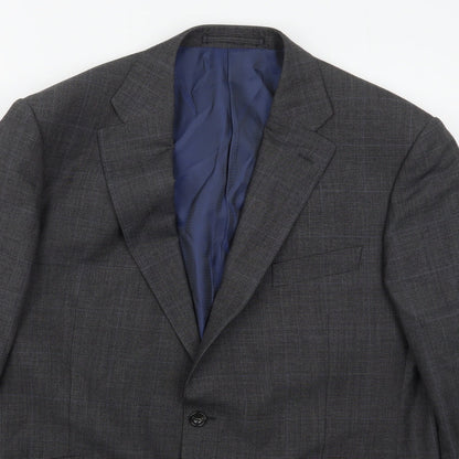 Mens UK Size 42 Marks and Spencer Regular Grey Suit Jacket
