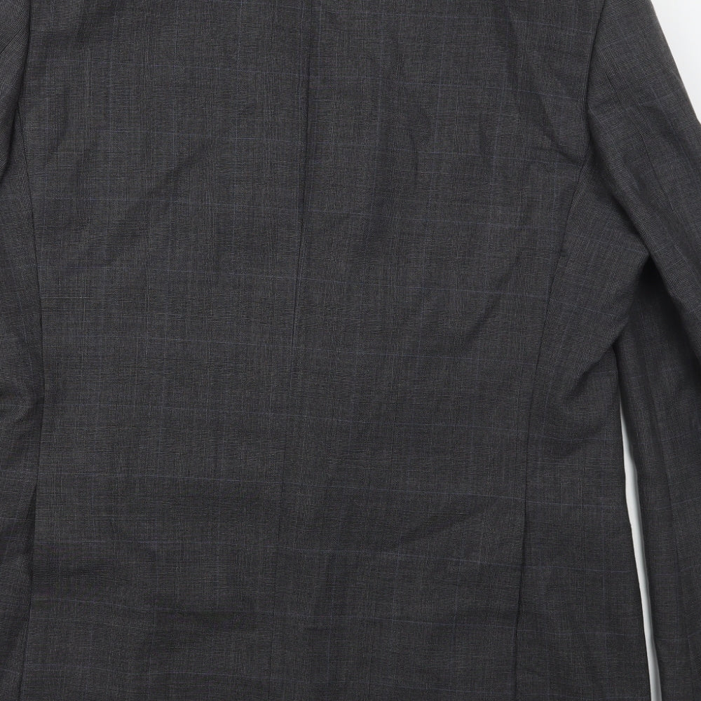 Mens UK Size 42 Marks and Spencer Regular Grey Suit Jacket