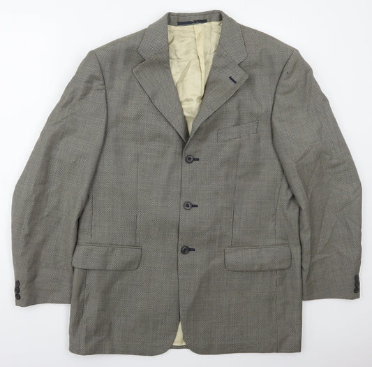 Mens UK Size 40 Douglas Regular Beige Suit Jacket