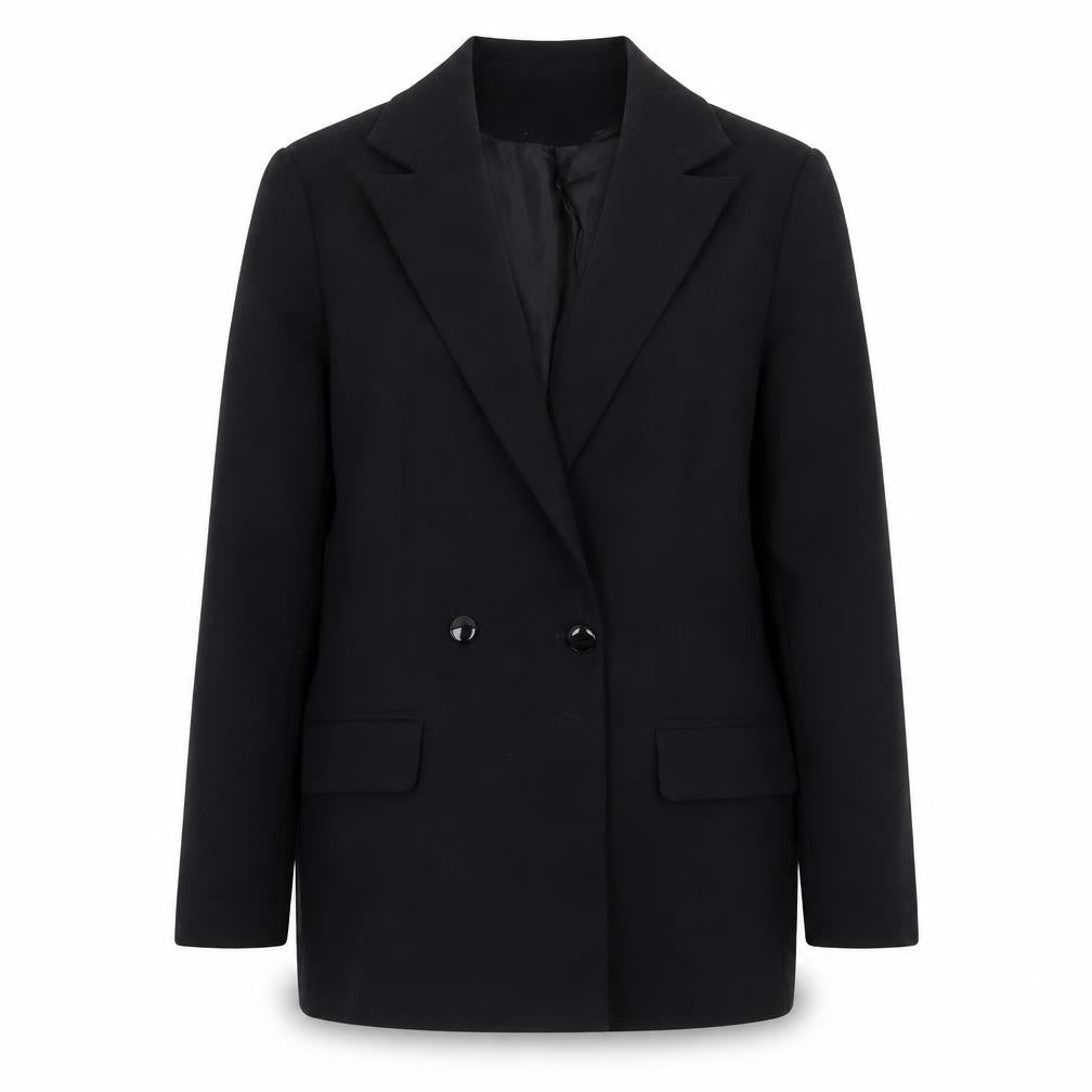 Womens UK Size 8 Missguided Regular Black Suit Jacket