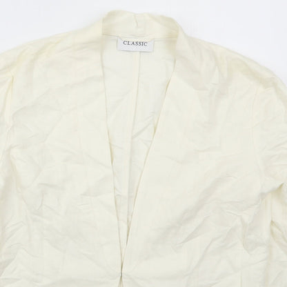 Womens UK Size 12 Marks and Spencer Ivory Jacket