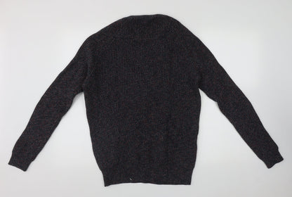 Label Lab  Mens Multicoloured Round Neck  Cotton Pullover Jumper Size M